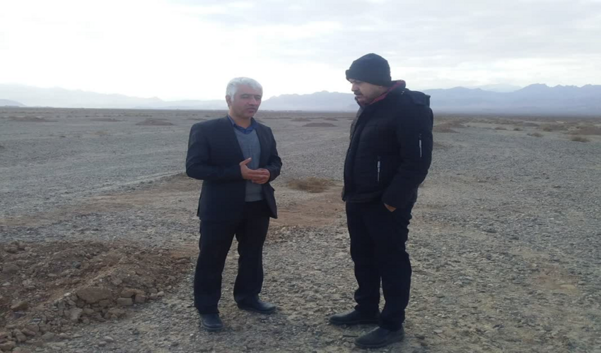 بازدید هیئت نظارت فنی سازمان مدیریت برنامه و بودجه استان از پروژه های اجرایی سال 1401 شهرستان اشکذر