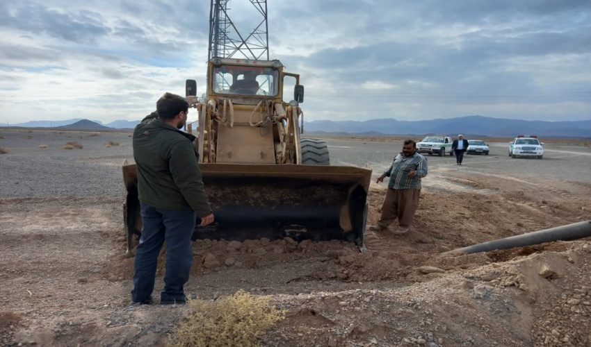 رفع تصرف ۱۹۹۴مترمربع از اراضی ملی درشهرستان ابرکوه