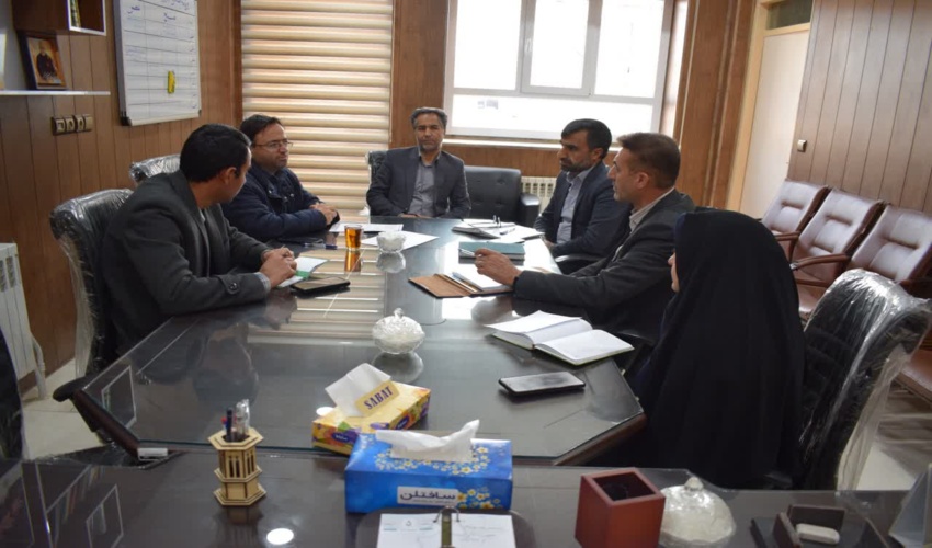 جلسه هماهنگی و برنامه ریزی اجرای طرح شهید مرادی در مدارس شهرستان بهاباد 