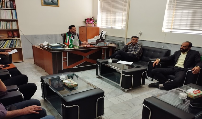 برگزاری جلسه هماهنگی برنامه های بزرگداشت هفته منابع طبیعی در شهرستان مهریز