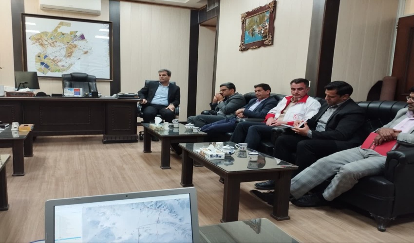 برگزاری سومین جلسه کارگروه مدیریت جامع حوزه های آبخیز شهرستان مهریز