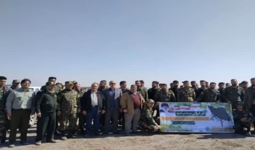 سومین روز از هفته منابع طبیعی و کاشت نهال در محل کمربند غربی شهرستان میبد 