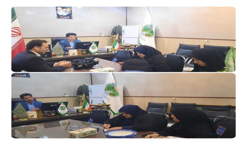 نشست خبری رئیس اداره منابع طبیعی و آبخیزداری شهرستان میبد با اصحاب رسانه