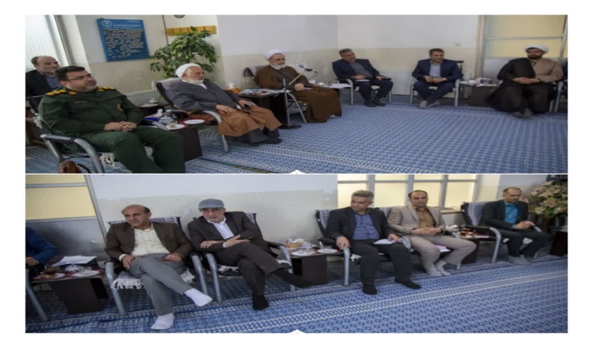 دیدار  با آیت الله اعرافی در شهرستان میبد