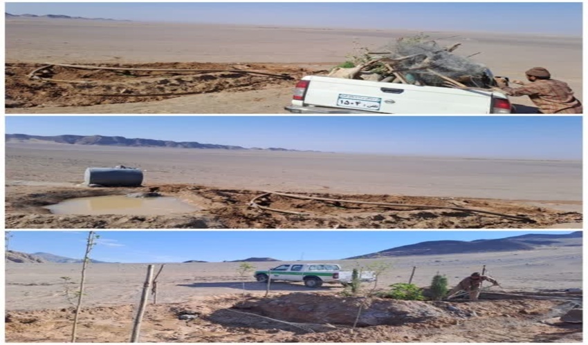 رفع تصرف از اراضی ملی در بخش خرانق شهرستان اردکان