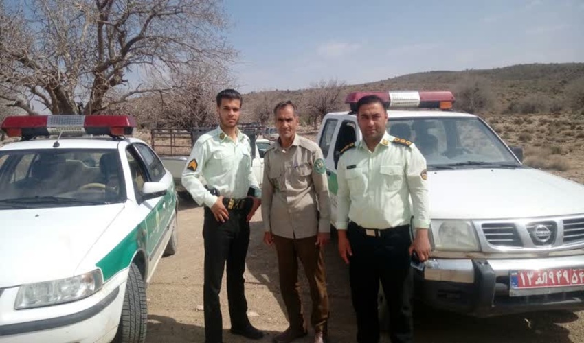 گشت زنی کارکنان یگان حفاظت اداره منابع طبیعی و آبخیزداری شهرستان خاتم در روزهای 4 و ۱۳ فروردین 