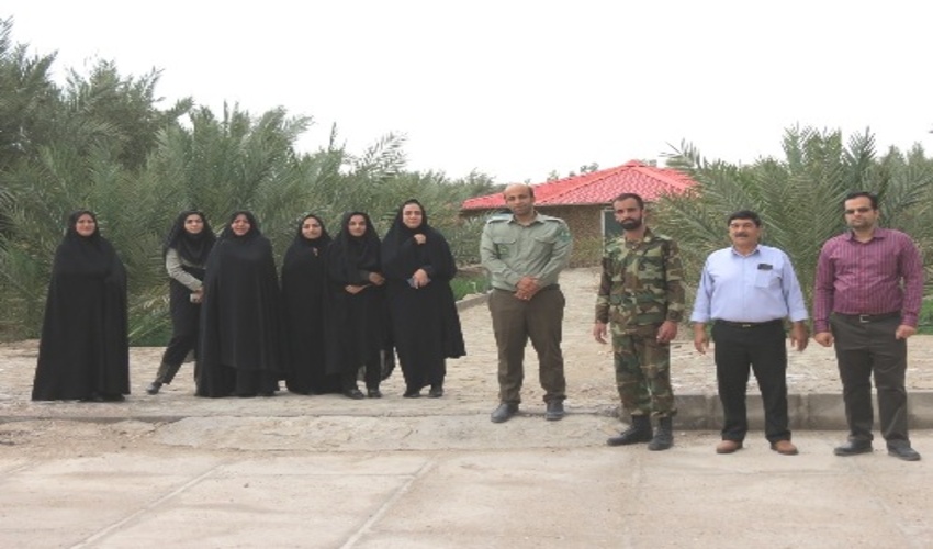 برگزاري پويش سلامتي را قدم بزن در اداره منابع طبيعي و آبخيزداري شهرستان بافق