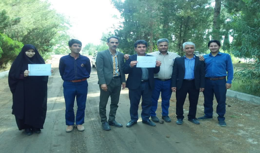 برگزاری پویش "سلامتی را قدم بزن" به مناسبت هفته سلامت در اداره منابع طبیعی و آبخیزداری شهرستان اشکذر