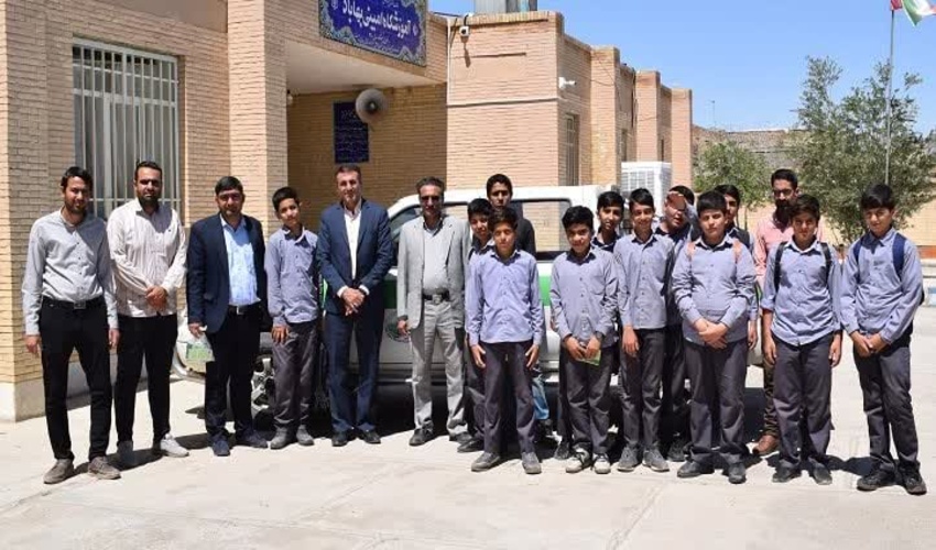 اجرای طرح شهید مرادی در مدرسه امینی شهرستان بهاباد 