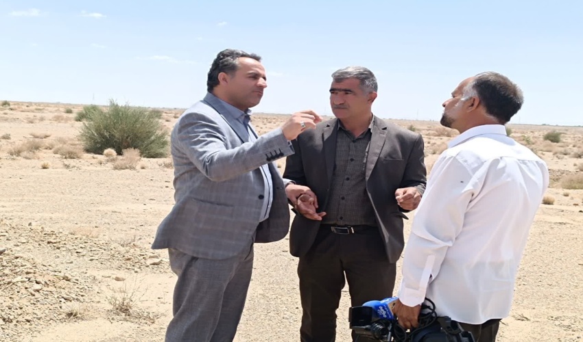 در سفر یک روزه مدیر کل منابع طبیعی و آبخیزداری استان و هیئت همراه به شهرستان خاتم صورت گرفت.