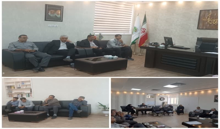 برگزاری اولین نشست اداری با حضور ریاست جدید و همکاران اداره منابع طبیعی و آبخیزداری شهرستان اردکان