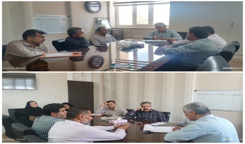 برگزاری جلسه تعیین تکلیف وضعیت مراتع با حضور رئیس و کارشناسان اداره منابع طبیعی شهرستان اردکان 