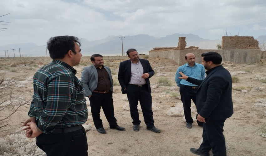 آزادسازی ۱۱۰۰۰ مترمربع از اراضی ملی شهرستان مهریز از دست متصرفین 