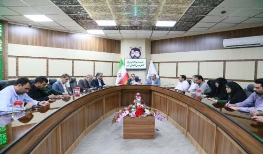 شرکت رییس اداره منابع طبیعی بافق در نشست برنامه ریزی کنگره بین المللی شتر در بافق