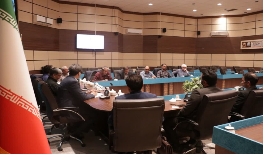 برگزاری جلسه کنترل و مدیریت سیلاب در فرمانداری مهریز