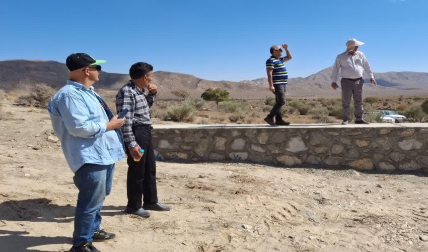 بازدید کارشناسان سازمان منابع طبیعی و آبخیزداری کشور از پروژه های آبخیزداری حوزه بالا دست سد خوانسار