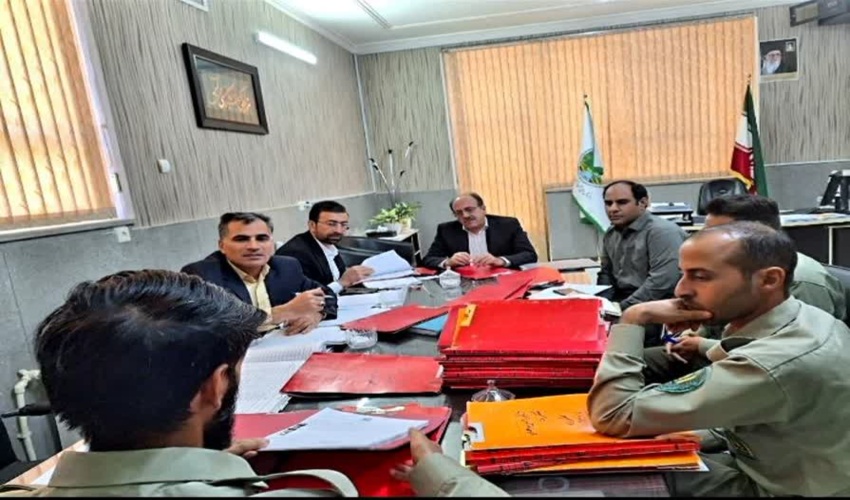 بازدید گروه نظارت و بازرسی (محور چهارگانه) اداره کل منابع طبیعی و آبخیزداری استان یزد از اداره منابع طبیعی و آبخیزداری شهرستان تفت در تاریخ 1403/07/30