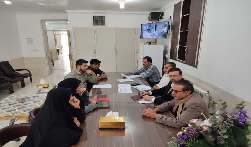 بازدید گروه نظارت و بازرسی (محور چهارگانه) اداره کل منابع طبیعی از اداره منابع طبیعی و آبخیزداری شهرستان بهاباد