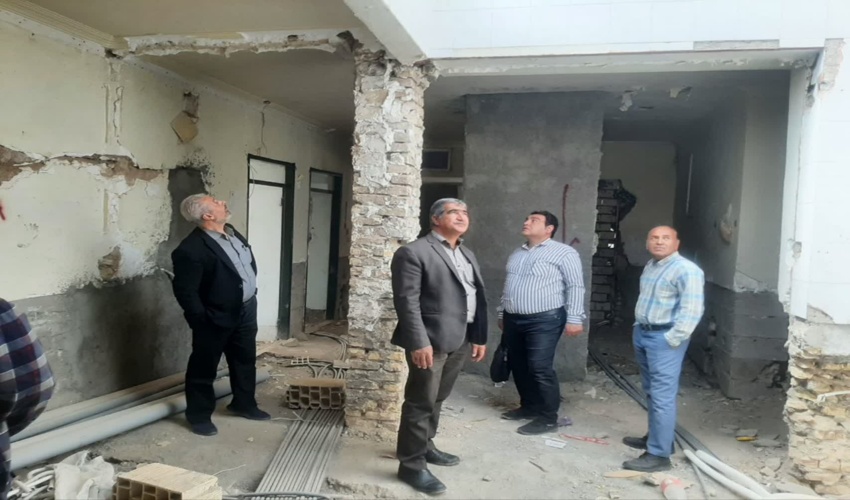 بازدید معاونت برنامه ریزی، توسعه مدیریت و منابع اداره کل منابع طبیعی و آبخیزداری استان  از شهرستان خاتم