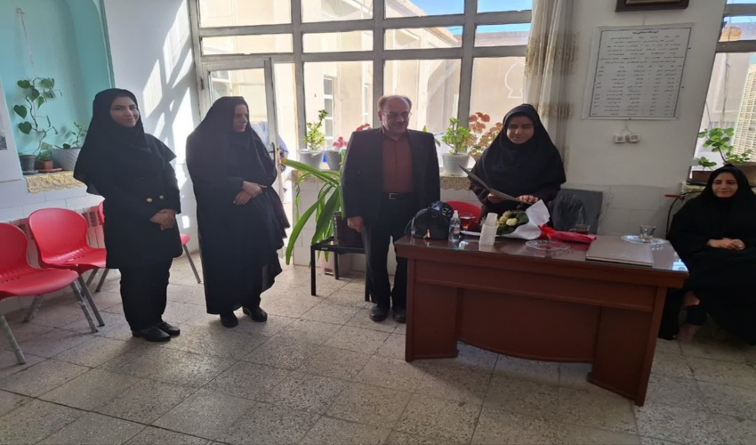 حضور رئیس و کارشناسان اداره منابع طبیعی و آبخیزداری شهرستان تفت در آموزشگاه استثنایی نوید تفت به مناسبت گرامیداشت هفنه نابینایان 