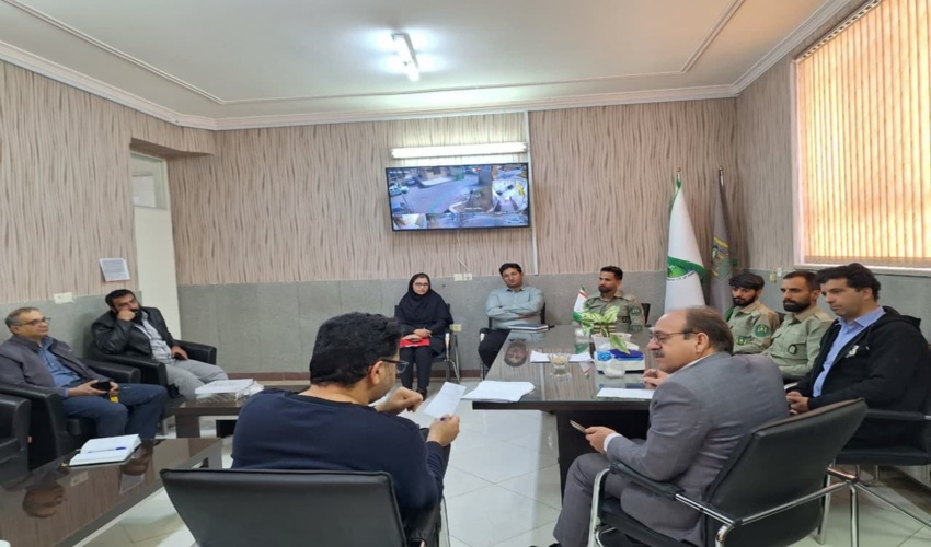 برگزاری جلسه هماهنگی برنامه های هفته منابع طبیعی در اداره منابع طبیعی و آبخیزداری شهرستان تفت در روز یکشنبه مورخ 1403/12/05